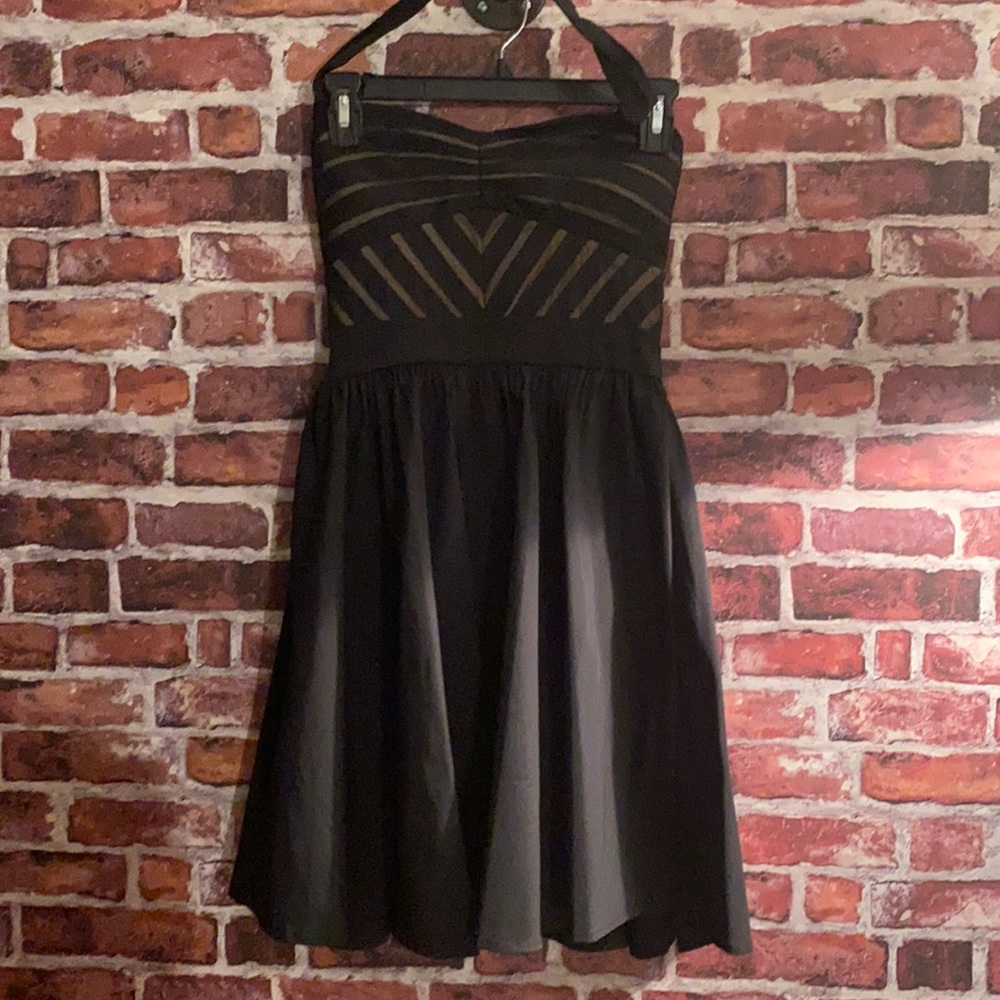 Little black flare dress